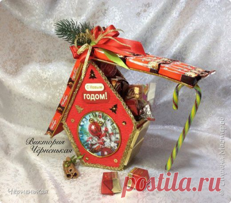 Сладкий новогодний подарок своими руками - Рукоделие