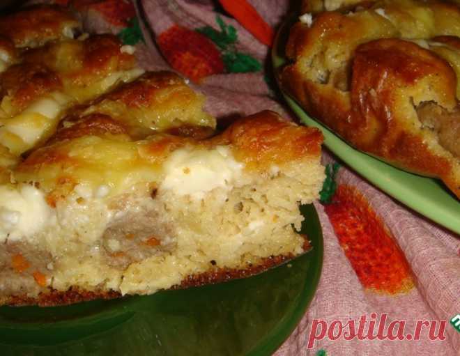 Пирог с фрикадельками – кулинарный рецепт