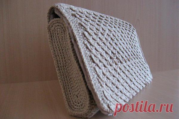 Идея для сумочки из трикотажной пряжи