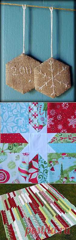 "The Best Free Quilt Patterns for Christmas: 10 Quilt Blocks, Christmas Ornaments to Make, and More" eBook | FaveQuilts.com