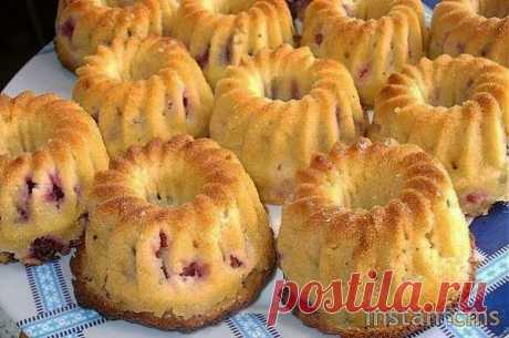 &quot;Маффины на кефире со смородиной&quot; | Ваши любимые рецепты