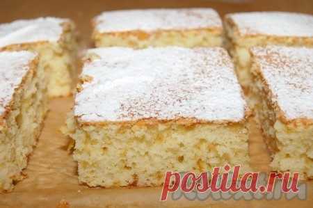 Пирог с лимонной цедрой.