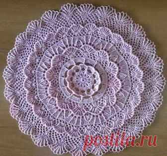 Описание вязания и схемы салфеток крючком - Crochet Modnoe Vyazanie