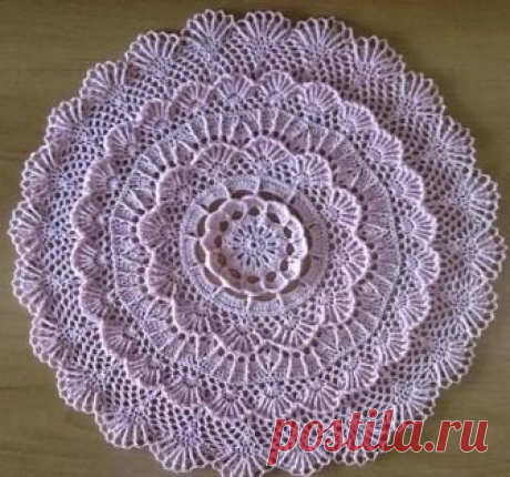 Описание вязания и схемы салфеток крючком - Crochet Modnoe Vyazanie