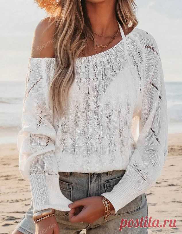 КРАСИВЫЕ ДЖЕМПЕРЫ СПИЦАМИ НА ВЕСНУ 2025! + СХЕМЫ УЗОРОВ | Копилка узоров (Вязание спицами) | Дзен