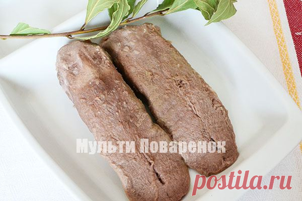 Как сварить язык в мультиварке | Мультиповаренок