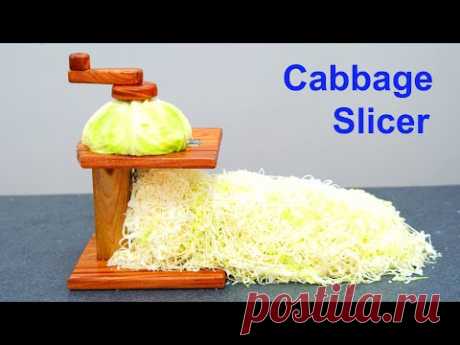 How to Make Cabbage Slicer Machine