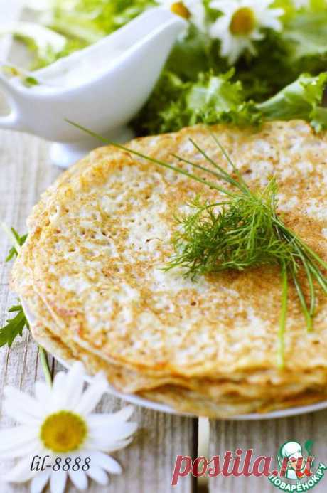 Блины из сырого картофеля - кулинарный рецепт