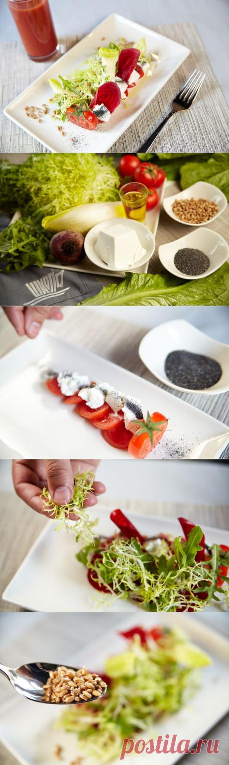 Легкий витаминный салат: рецепт от шефа - пошаговый рецепт с фото - легкий витаминный салат: рецепт от шефа - как готовить: ингредиенты, состав, время приготовления - Леди@Mail.Ru