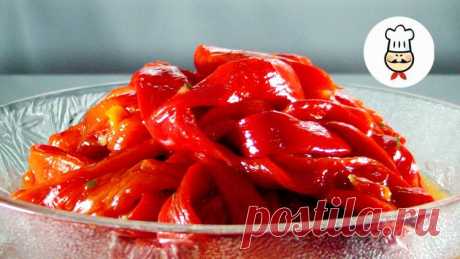 Вкуснейшая ЗАКУСКА из ПЕРЦА - Простые рецепты Овкусе.ру