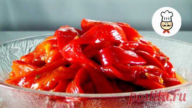 Вкуснейшая ЗАКУСКА из ПЕРЦА - Простые рецепты Овкусе.ру