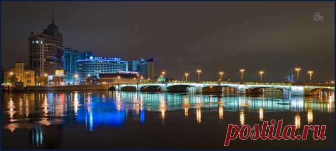 Разводные мосты Санкт-Петербурга . Сампсониевский мост.