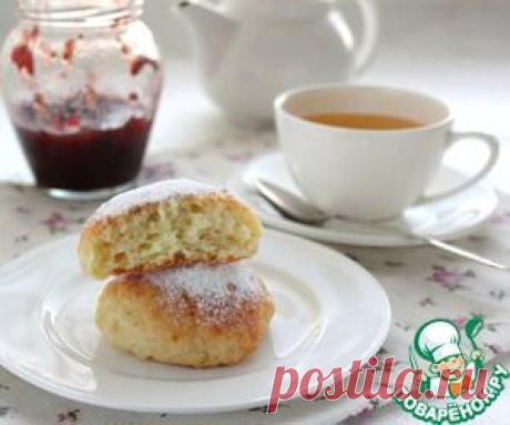 Творожные пышки - кулинарный рецепт