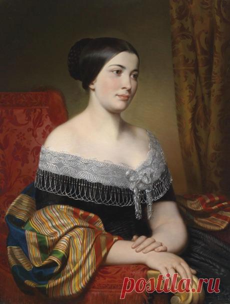 Карл фон Блаас (Karl von Blaas 1815 — 1894) - отец семейства известных австрийских художников Эжена де Блааса и Юлиуса де Блааса..