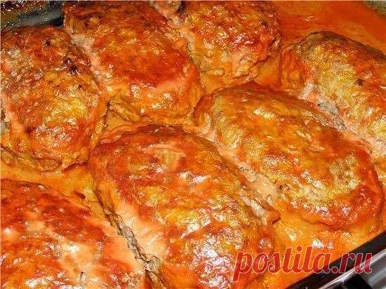 Ленивые голубцы (в котлетах)