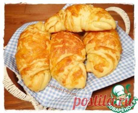Сырные круассаны - кулинарный рецепт