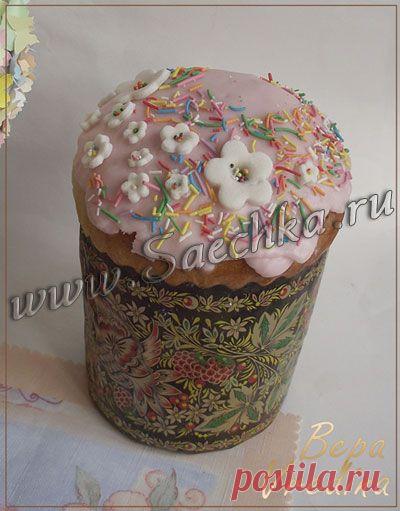 Помадка для куличей | рецепты на Saechka.Ru