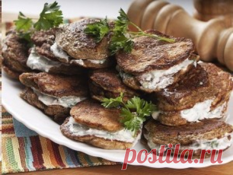 Печёночные оладьи | Вкусно приготовим