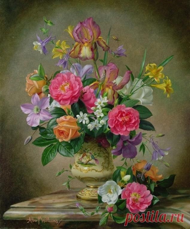 Цветочные натюрморты от Albert Williams - Ярмарка Мастеров - ручная работа, handmade