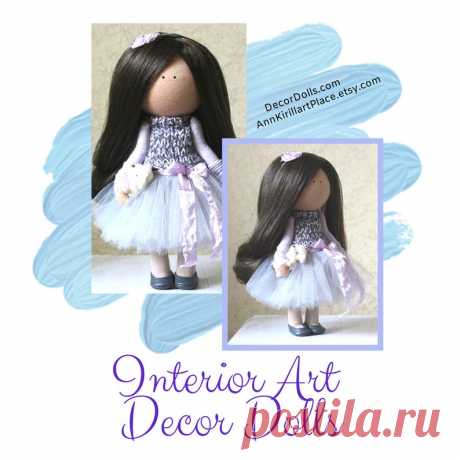 Custom Doll for Girl Individual Portrait Doll Unique Art | Etsy