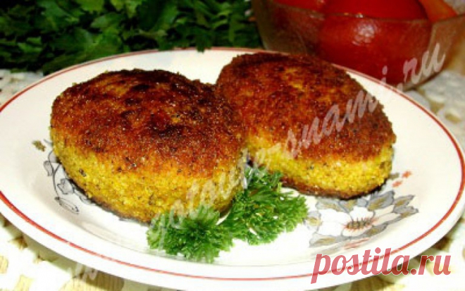Котлетки куриные с начинкой из сыра и зелени | Готовьте с нами