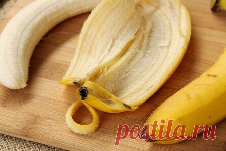 19 интересных способов применения банановой кожуры.