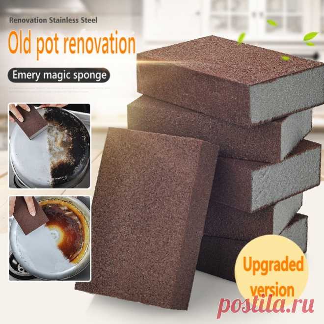 38.17руб. 25% СКИДКА|Emery Nano спонж волшебная ластик для удаляющая ржавчину для очистки хлопка аксессуары для гаджетов для кухни осушительная губка для кухни горшок кухонный инструмент| |   | АлиЭкспресс Покупай умнее, живи веселее! Aliexpress.com