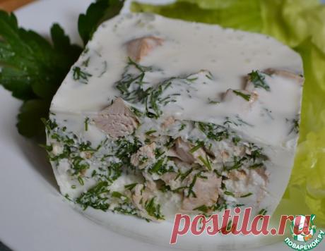 Холодная закуска из индейки "Айсберг" – кулинарный рецепт