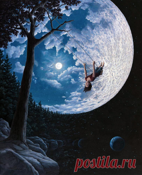 Роб Гонсалвес (Rob Gonsalves) и его магический мир. Часть 1.