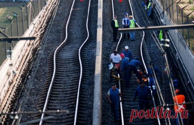 В Рио-де-Жанейро из-за жары деформировались рельсы и было прервано движение поездов | В мире