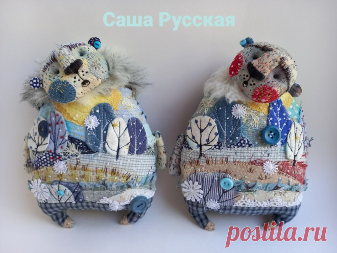 Невероятный лоскутный мир Саши Русской | Создавай сам | Дзен