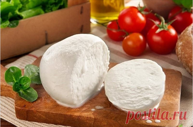 Домашняя моцарелла Вкусно и по-домашнему!