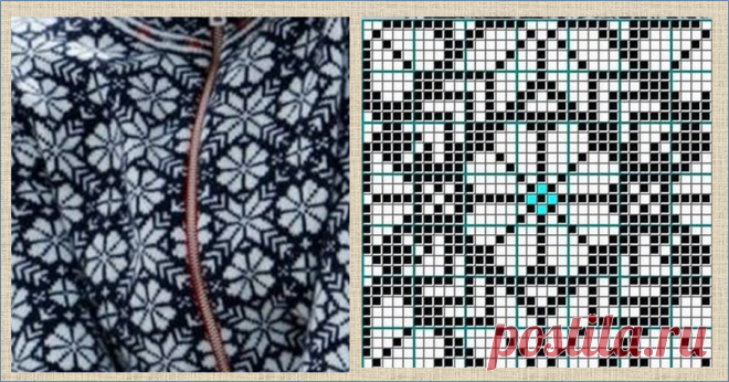 30 схем жаккардовых паттернов для вязания спицами сплошного жаккардового полотна | МНЕ ИНТЕРЕСНО | Яндекс Дзен