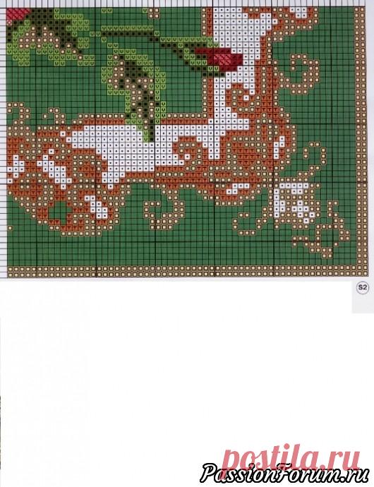 Схема МАК - запись пользователя Татьяна (Татьяна) в сообществе Вышивка в категории Схемы вышивки крестом, вышивка крестиком