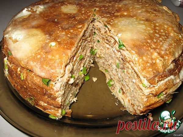 Блинный пирог. Автор: Ksenchik