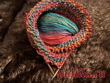 Moebius knitting