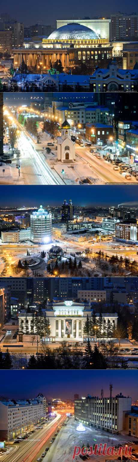 night_in_city: Вечерний Новосибирск