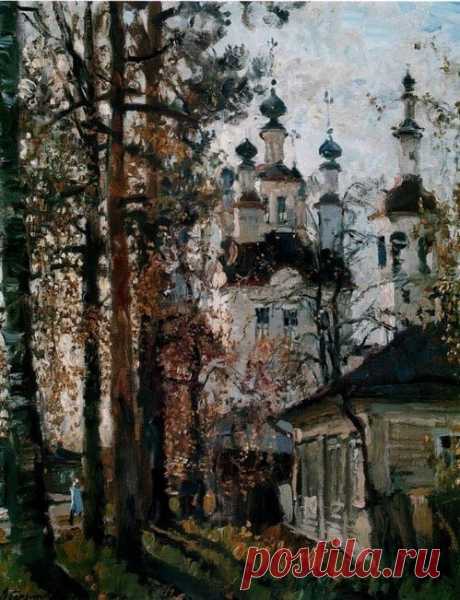Художник Михаил Георгиевич Абакумов

«Осень в Тотьме», 1998 г.