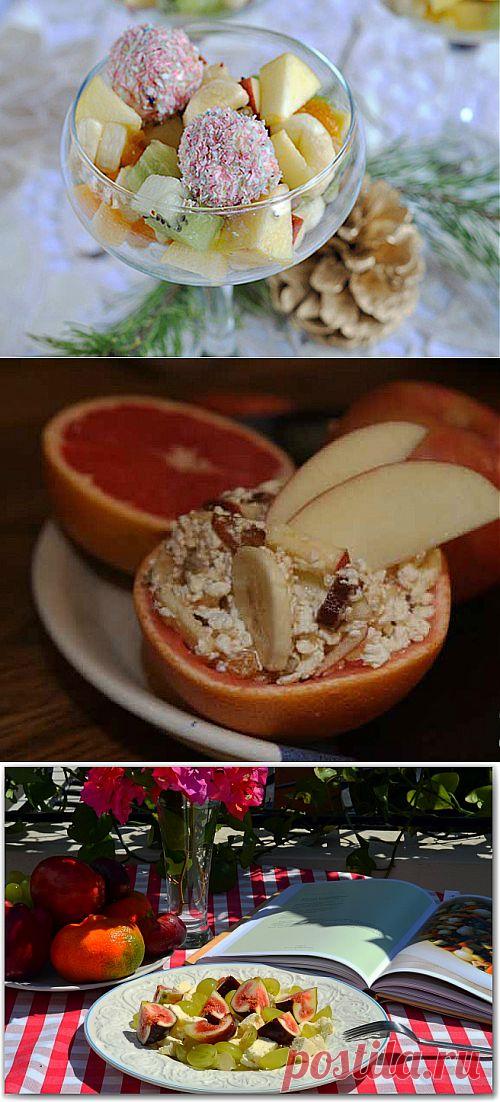Творог плюс фрукты – лучшие варианты салатов / Простые рецепты