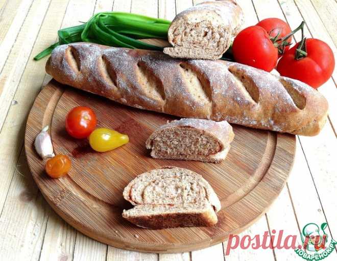 Ржаные батоны с аджикой "Острые" – кулинарный рецепт