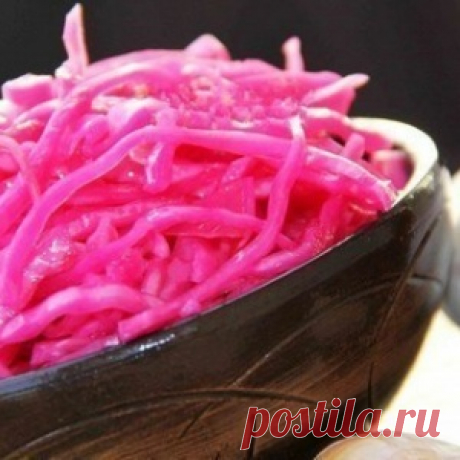 ВКУСНЕЙШАЯ МАРИНОВАННАЯ КАПУСТА СО СВЕКЛОЙ - МирТесен