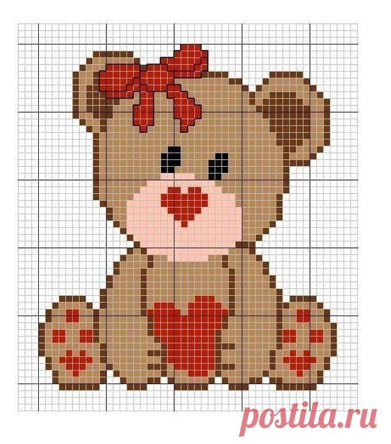 Схема для вышивки