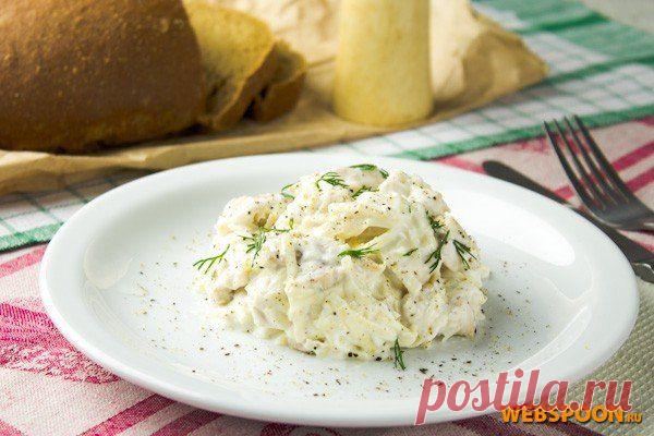 Салат с курицей и йогуртовой заправкой | Рецепт салата с курицей с фото | Йогуртовая заправка для салата на Webspoon.ru