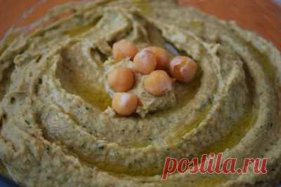 Хумус с петрушкой и лимонным соком : Закуски и бутерброды