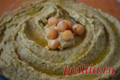 Хумус с петрушкой и лимонным соком : Закуски и бутерброды