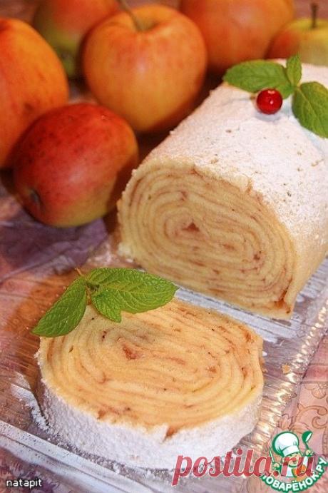 Рулет с яблоками "Боло-де-Роло" – кулинарный рецепт