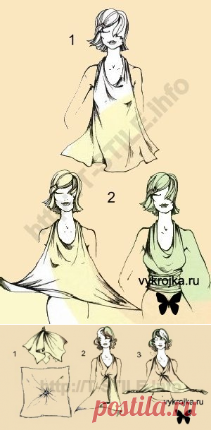 Выкройка топа с драпировкой. Скачать бесплатно выкройку топа с драпировкой с выкройка.ру Страница 0