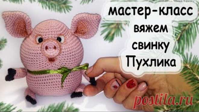 Схема вязания. свинки Пухляша.crochet pig