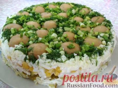 Салат &quot;Лесная полянка&quot; на RussianFood.com
