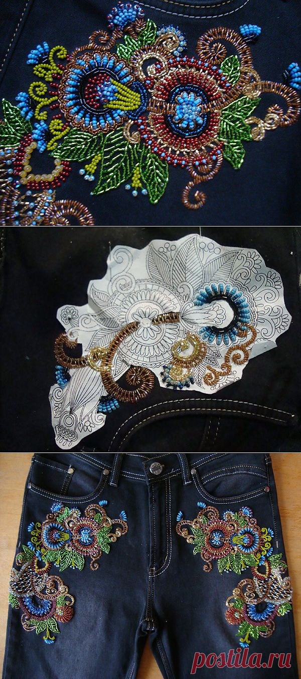Sudarikova Nika - МК по вышивка на одежде.